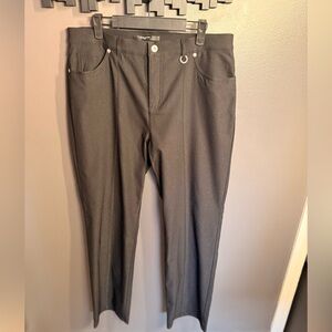 Womens Black Simon Chang Pants